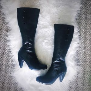 Miz Mooz Sable Knee High Leather Boots